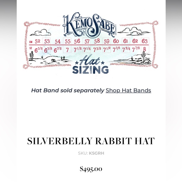 Stetson x Kemo Sabe Gus Rabbit Hat - Picture 14 of 15